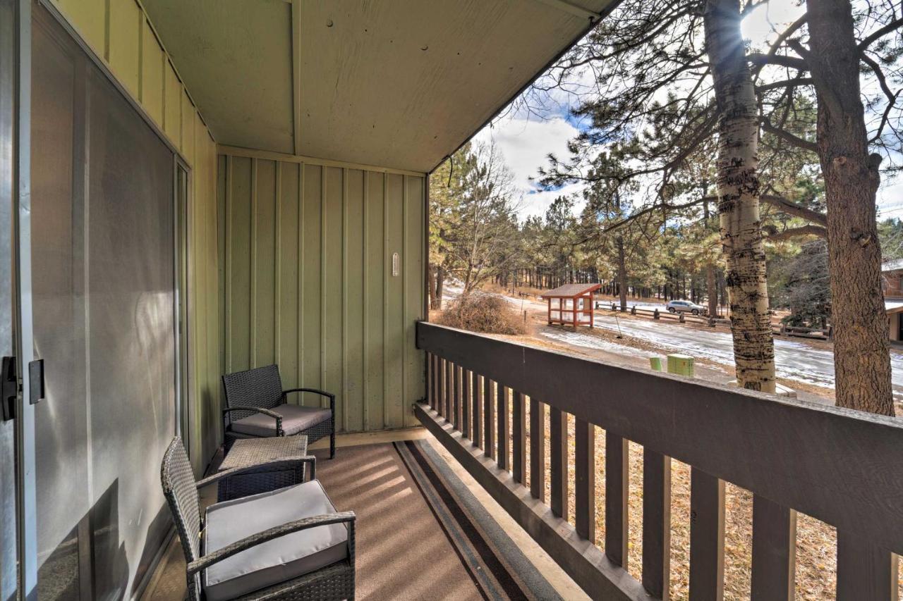 Angel Fire Condo With Balcony Walk To Ski Lift Exterior photo